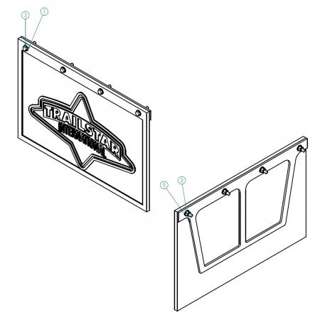 TRAILSTAR MUD FLAP ASSEMBLIES & COMPONENTS