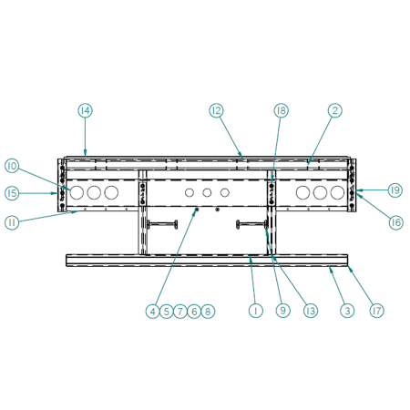 FLATBED REAR END ASSEMBLIES