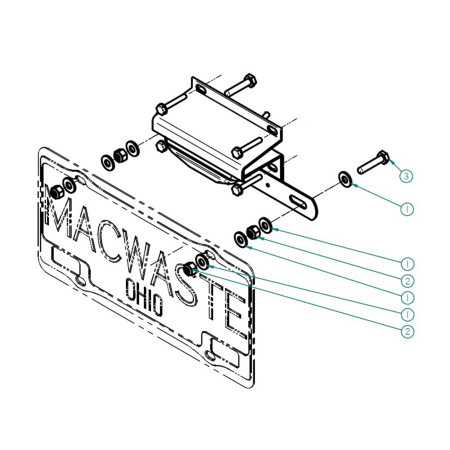 LICENSE PLATE KITS & COMPONENTS