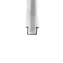 FLOOR SLAT U-CHANNEL SUB DECKING, 219.5" REAR 6061-T6 MOVING FLOOR