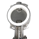 BUTTERFLY VALVE 3", S/S DISC, WHITE SEAL, ALUMINUM HANDLE