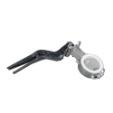 BUTTERFLY VALVE 3", S/S DISC, WHITE SEAL, ALUMINUM HANDLE