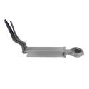BUTTERFLY VALVE 3", DUCTILE B/SEAL, 14" EXT. ALUMINUM HANDLE