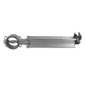 BUTTERFLY VALVE 3", DUCTILE B/SEAL, 14" EXT. ALUMINUM HANDLE
