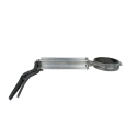 BUTTERFLY VALVE 6", DUCTILE DISC, BLACK SEAL, 14" EXT HD HANDLE