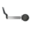 BUTTERFLY VALVE 6", DUCTILE DISC, BLACK SEAL, 14" EXT HD HANDLE
