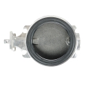 BUTTERFLY VALVE 6", UTILITY, BLACK SEAT, IRON DISC