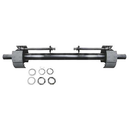 AXLE TP, HENDRICKSON 71 5/8" WALL MB23XL ABS 7"