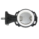 BUTTERFLY VALVE, 3" BLACKMAXX, STAINLESS STEEL DISC, MAXLIFE SEAT