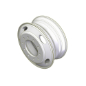 WHEEL, 24.5", 5 HAND HOLE ACCULITE WHITE STEEL