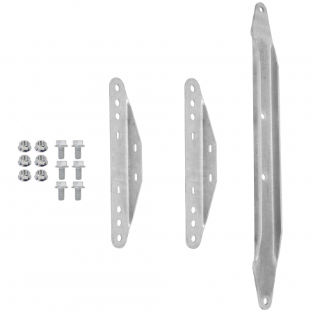 K BRACE KIT 34", GALVANIZED, AAT-AAL 71.5" TRACK AND GALVANIZED FRAME BRACKETS