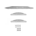 K BRACE KIT 34", GALVANIZED, AAT-AAL 71.5" TRACK AND GALVANIZED FRAME BRACKETS