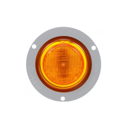 LED, MODEL 10 AMBER, FLANGE MOUNT TRUCK-LITE 2 DIODE