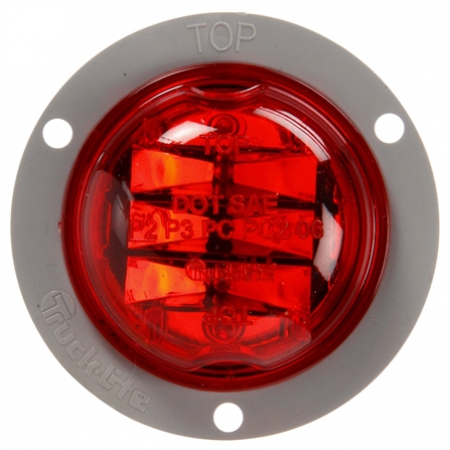 TRUCK-LITE, 8-DI, 2", M-30 RED, FLANGE MOUNT