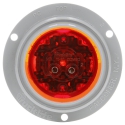 TRUCK-LITE, 8-DI, 2.5", M-10 RED 2 PRONG WITH FLANGE HIGH PROFILE