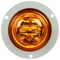 TRUCK-LITE, 8-DI, 2.5", M-10 AMBER AMBER, 2 PRONG WITH FLANGE HIGH PROFILE