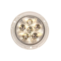 TRUCK-LITE, 6-DI, 4", M-44 RED, FLANGE MOUNT