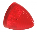 BEEHIVE 2-1/2" RED 9-DIODE  CLEARANCE MARKER LIGHT