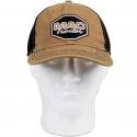 MAC TRAILER MESH HAT, TAN & BLACK