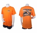 T-SHIRT ROUND BOTTOM ORANGE 5X