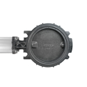 BUTTERFLY VALVE 6", BLACKMAXX DUCTILE DISC, BUNA SEAT 18" EXT