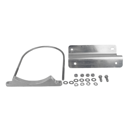 BRACKET ASSEMBLY, 8" HOSE TUBE MOUNT TO FENDER BRACKET, BOLT-ON