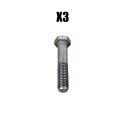 BRACKET ASSEMBLY, HOSE TUBE FRAME MOUNT, 8" C.S.