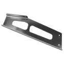 BRACKET, 8" HOSE TUBE FRAME MOUNT DS, BOLT-ON