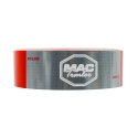 CONSPICUITY TAPE 2" X 150' RED/WHITE WITH MAC LOGO, 6/6 PATTERN