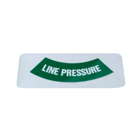 DECAL "LINE PRESSURE"