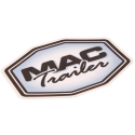 DECAL SMALL BLACK MAC LOGO 7" X 10"