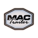 DECAL BLACK MAC LOGO 9-3/4" X 13"
