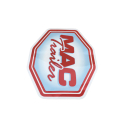 DECAL RED MAC LOGO 9-3/4" X 13"
