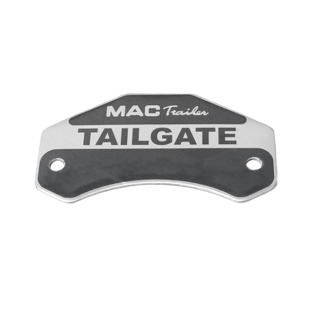 DECAL "TAILGATE" GLADHAND SS RIVET