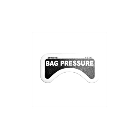 DECAL "BAG PRESSURE"