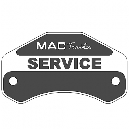 DECAL "SERVICE" RIVET DECAL