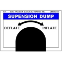 DECAL "SUSPENSION DUMP"