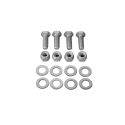 LADDER ASSEMBLY, 1/2 ROUND ALUMINUM LOW PRO