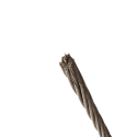 WIRE ROPE, 1/4"-7X19 SS NON COATED, SOLD BY THE FOOT