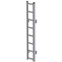 LADDER ASSEMBLY, 12" RUNG X 90" T