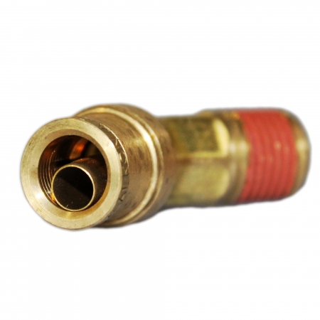 PTC ELBOW BRASS, 45° 3/8 X 1/4