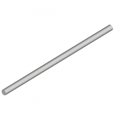 ALUMINUM HALF ROUND ROD