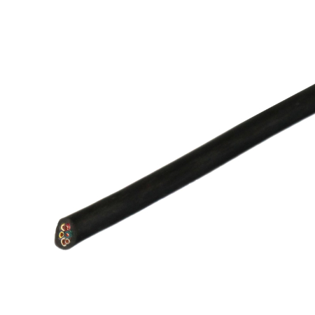 CABLE 7 CONDUCTOR BLACK 12/6 10/1 GA .690" O.D. (SOLD BY THE FOOT)