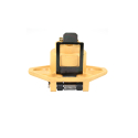 RECEPTACLE, 7-WAY ISO 3731 YELLOW