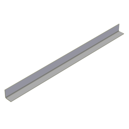 ANGLE, BUMPER TUBE, 71-1/4" FLATBED REAR END, DOCK LOCK