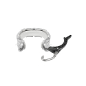 ALUMINUM COUPLER 4", A1 W/ SPLIT GASKET, CAM HANDLE