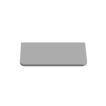 END CAP, LIGHT BOX, FLATBED REAR END