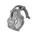 ALUMINUM COUPLER 3", W/HANDLE, GROVE TO GROVE
