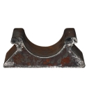 SADDLE 4" X 4-3/4" X 12" F.C. STEEL