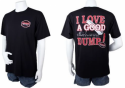 T-SHIRT "DUMP" BLACK YOUTH LARGE